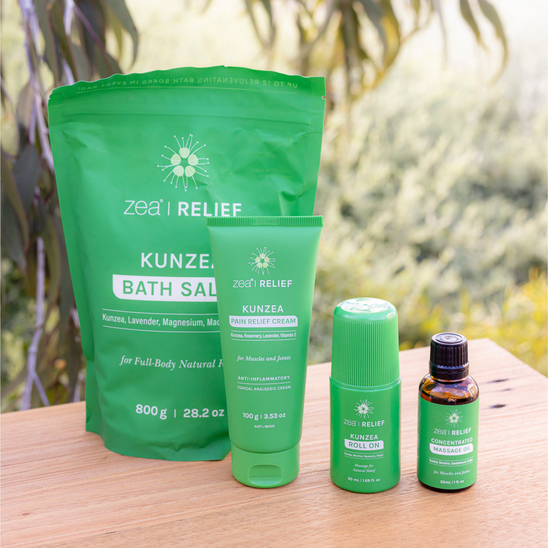 Ultimate Zea Relief Kunzea Pain Relief Bundle - Exclusive