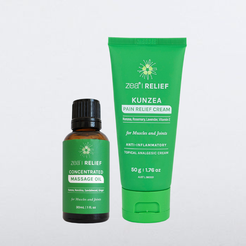 Concentrated Combo - Extra Strength Kunzea Cream and Massage Oil