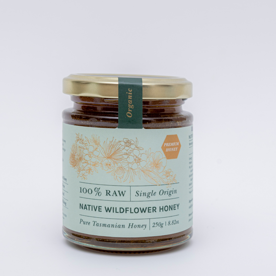 Flinders Island Native Wildflower Honey - 100% Raw, Botanical Blend