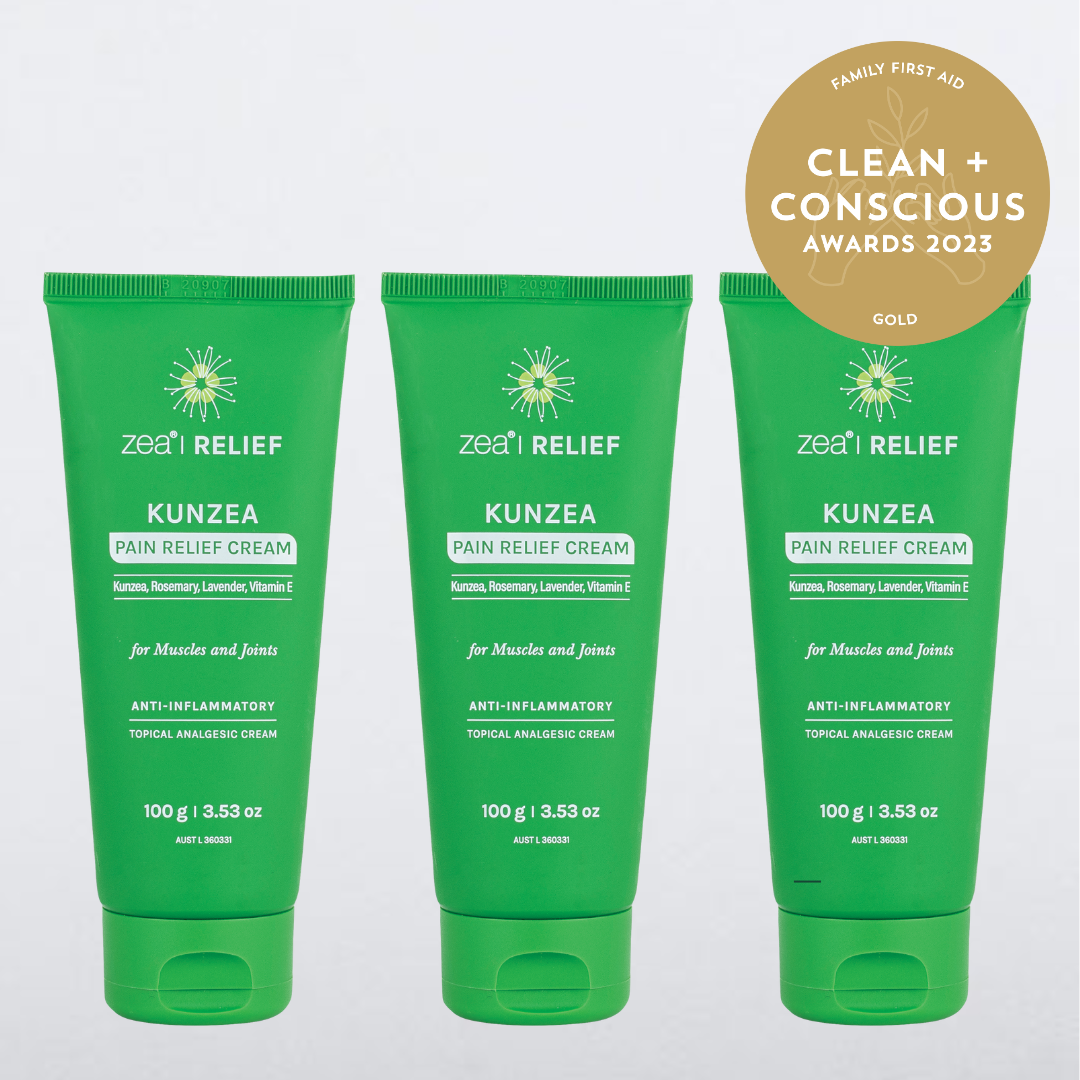 Kunzea Pain Relief Cream [Value Pack] - 3 x 100g
