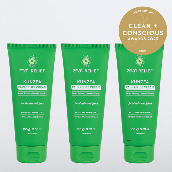 Kunzea Pain Relief Cream - 100g / 3 Pack