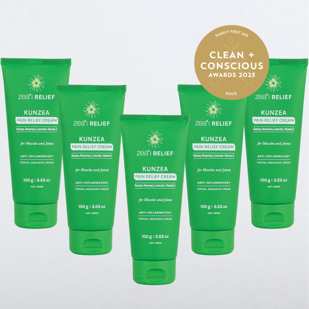 Kunzea Pain Relief Cream [Value Pack] - 5 x 100g
