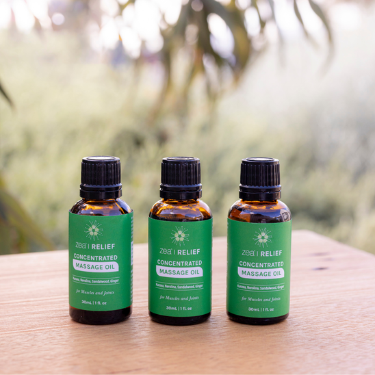 Kunzea Concentrated Massage Oil - 30mL / 3 Pack