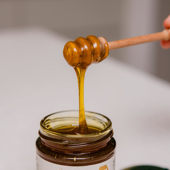 Wooden Honey Dipper