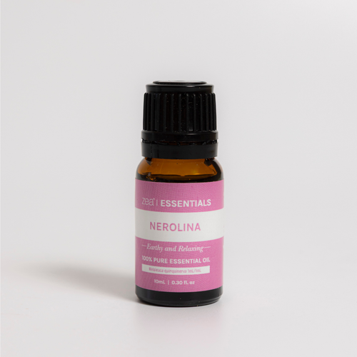 Nerolina Essential Oil, on a plain background