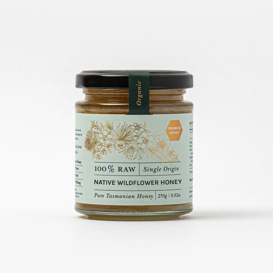 Flinders Island Native Wildflower Honey - 100% Raw, Botanical Blend
