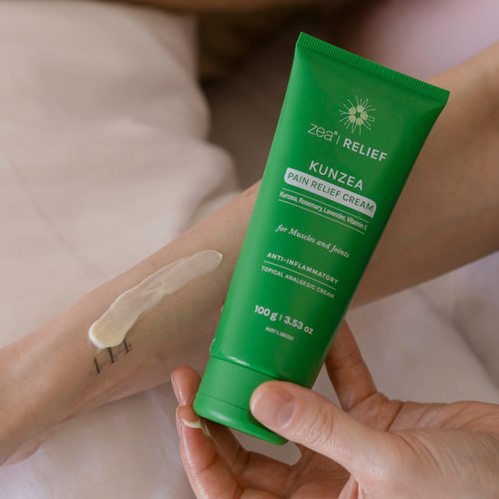 Starter Pain Relief Trio, in use 2