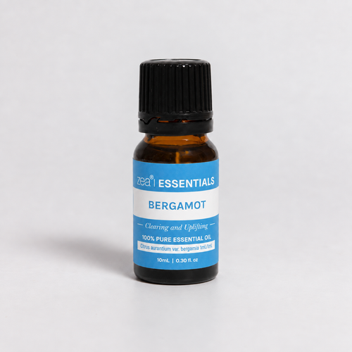 Bergamot Essential Oil 10mL bottle, front view