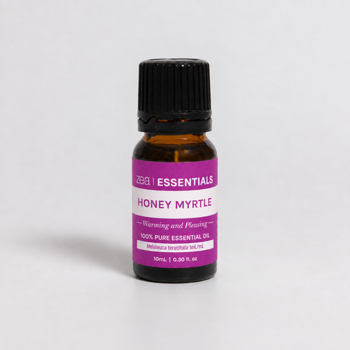Honey Myrtle Essential Oil 10mL bottle, front view